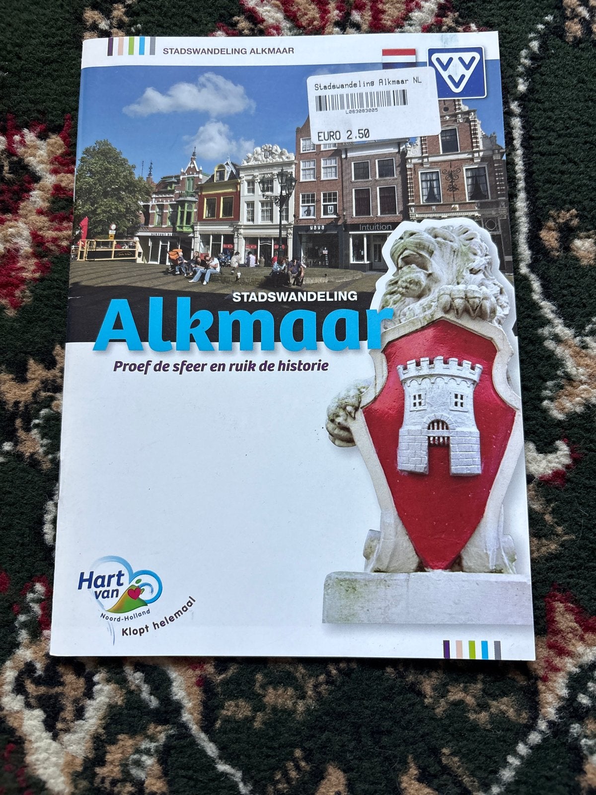 Stadswandeling Alkmaar: Proef de sfeer en ruik de historie, Boeken, Overige merken, Europa, Ophalen of Verzenden, Zo goed als nieuw