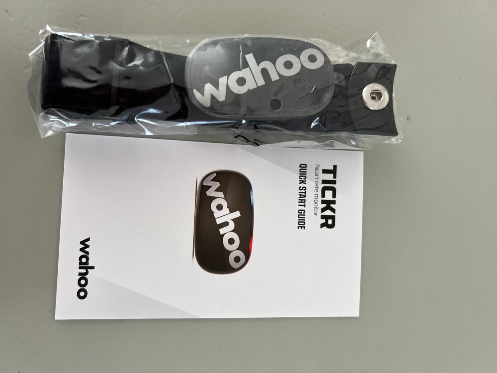 NIEUW Wahoo TICKR hartslagmeter met borstband, Sport en Fitness, Hartslagmeters, Ophalen of Verzenden, Nieuw, Overige merken, Met borstriem