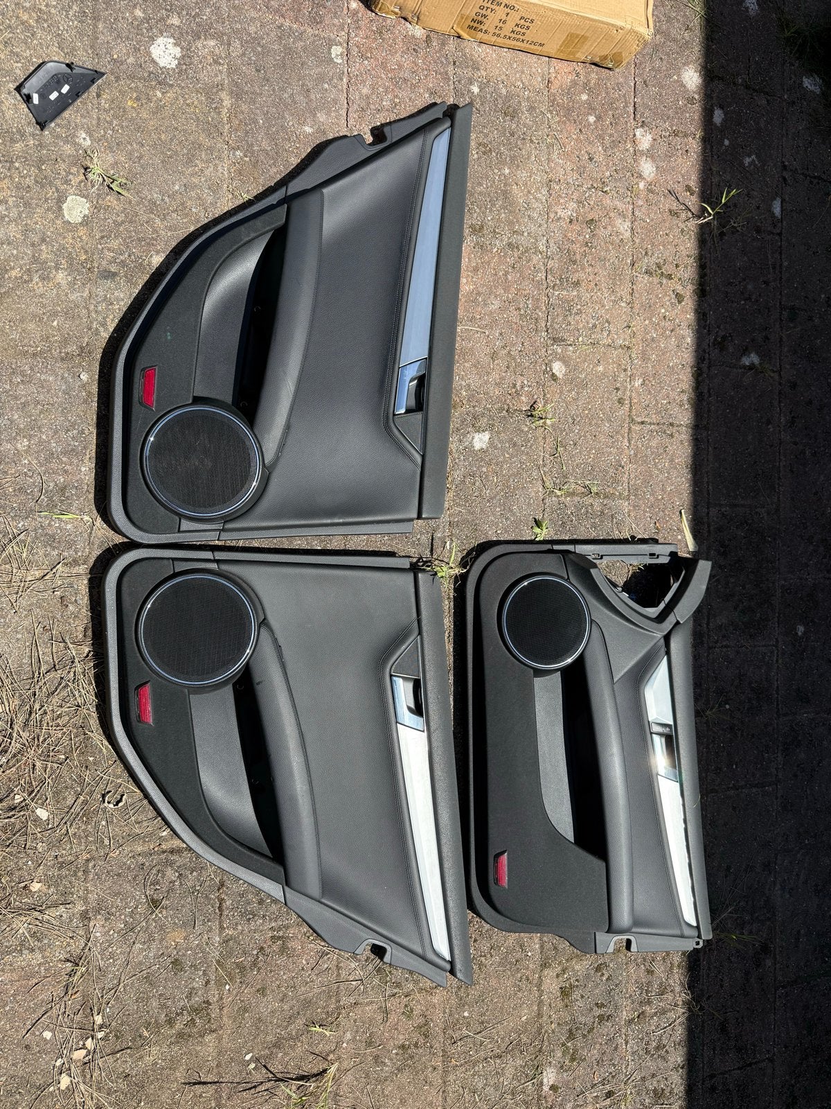 Mercedes-Benz C-Klasse W204 Deurpanelen (set van 3), Auto-onderdelen, Ophalen, Gebruikt, Mercedes-Benz