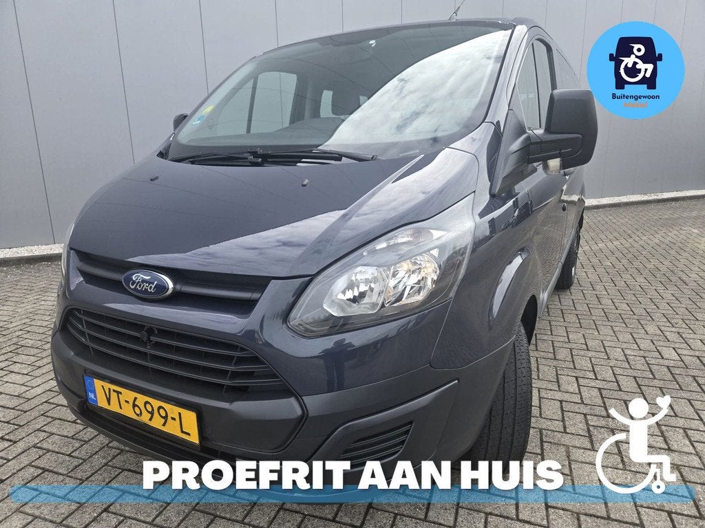 Ford Transit 2.2 TDCI Rolstoelbus | lage km stand | L1H2, Auto's, Euro 5, Gebruikt, Zwart, 4 cilinders