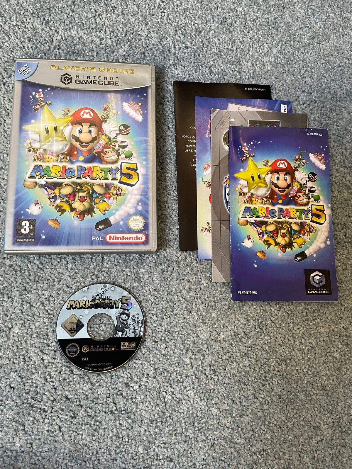 Mario Party 5 - Nintendo GameCube (Compleet met boekjes), Spelcomputers en Games, Games | Nintendo GameCube, Nintendo, Overige genres