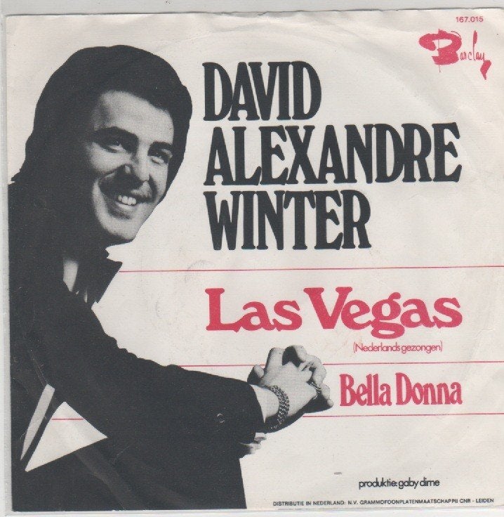 Nederbeat- David Alexandre Winter- Las Vegas, 7 inch, Ophalen of Verzenden, Zo goed als nieuw, Levenslied of Smartlap