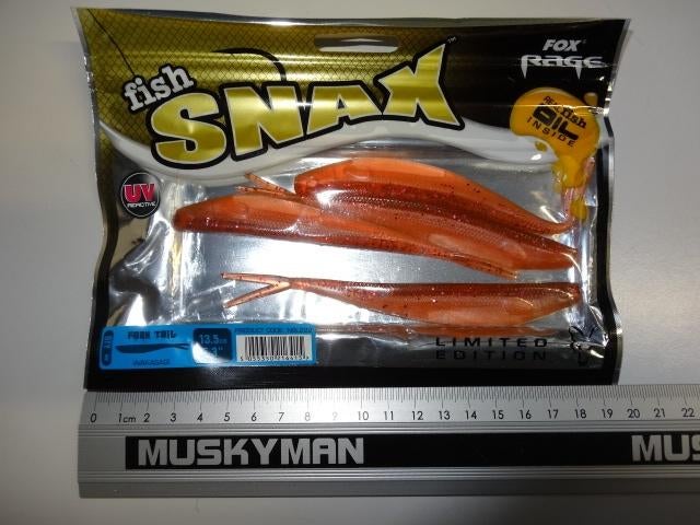 Kunstaas: Fox Rage Fish Fork Tail 13,5 cm shads, Verzenden, Nieuw, Overige typen