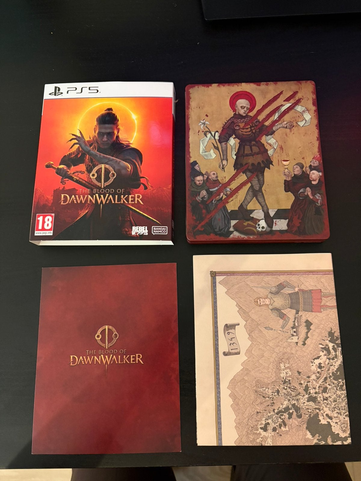 The Blood of Dawnwalker PS5, Vanaf 18 jaar, 1 speler, Ophalen of Verzenden, Zo goed als nieuw