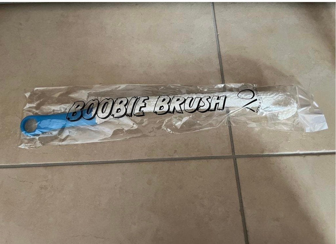 Hookah boobie brush waterpijp schoonmaak borstel nieuw, Ophalen of Verzenden, Nieuw, (Water)pijp