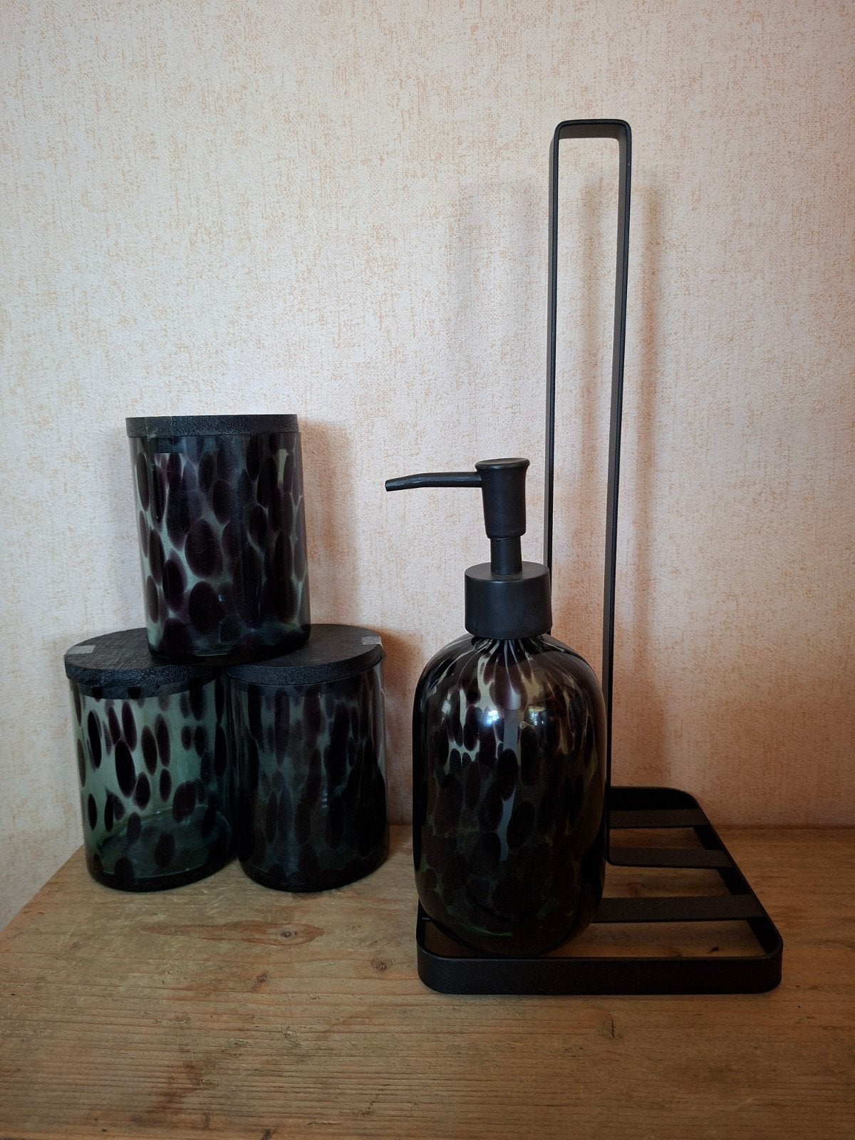 Badkamer Set glas nieuw, Ophalen, Nieuw, Meerkleurig, Glas