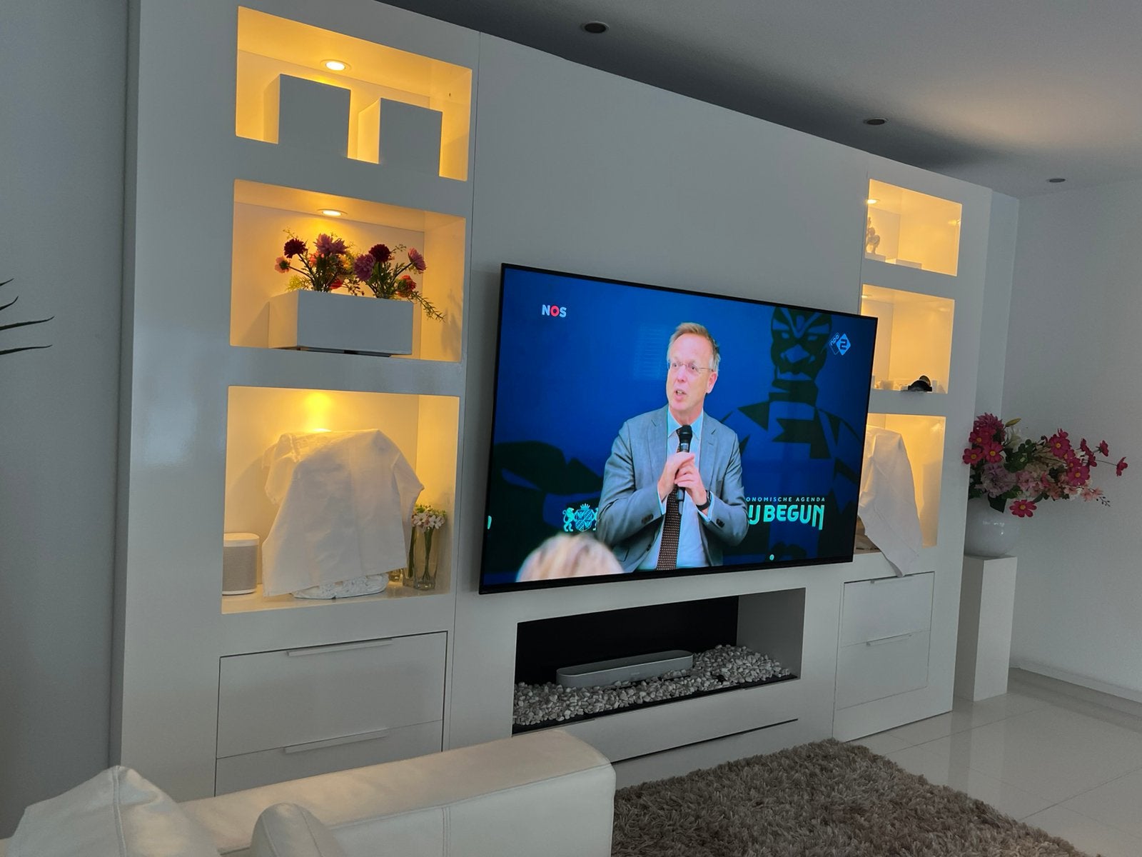 Cinewall, Huis en Inrichting, Ophalen, Overige materialen, Gebruikt, 200 cm of meer