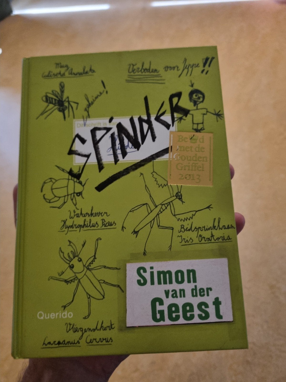 Simon van der Geest - Spinder, Ophalen of Verzenden, Zo goed als nieuw, Simon van der Geest