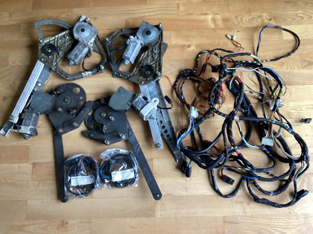 Complete Originele BMW E28 535i Elektrische Ramen, Auto-onderdelen, Ophalen of Verzenden, Gebruikt, BMW