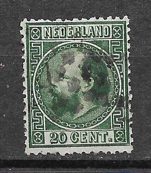 Nvph 10 gebruikt cw 35,00 C, Ophalen of Verzenden