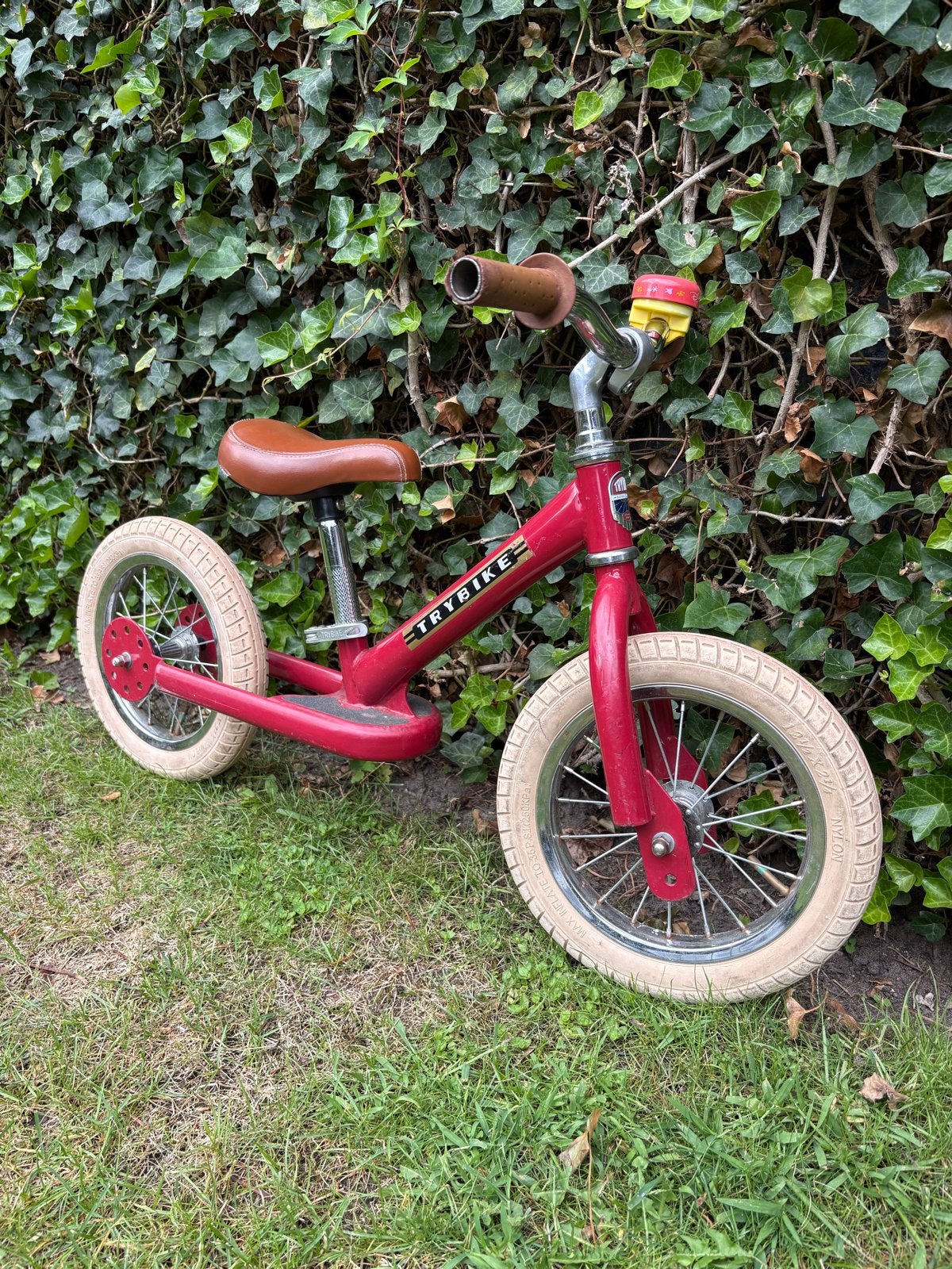 Trybike Steel Vintage rood, 2-in-1, in keurig nette staat, Ophalen, Gebruikt, Minder dan 16 inch