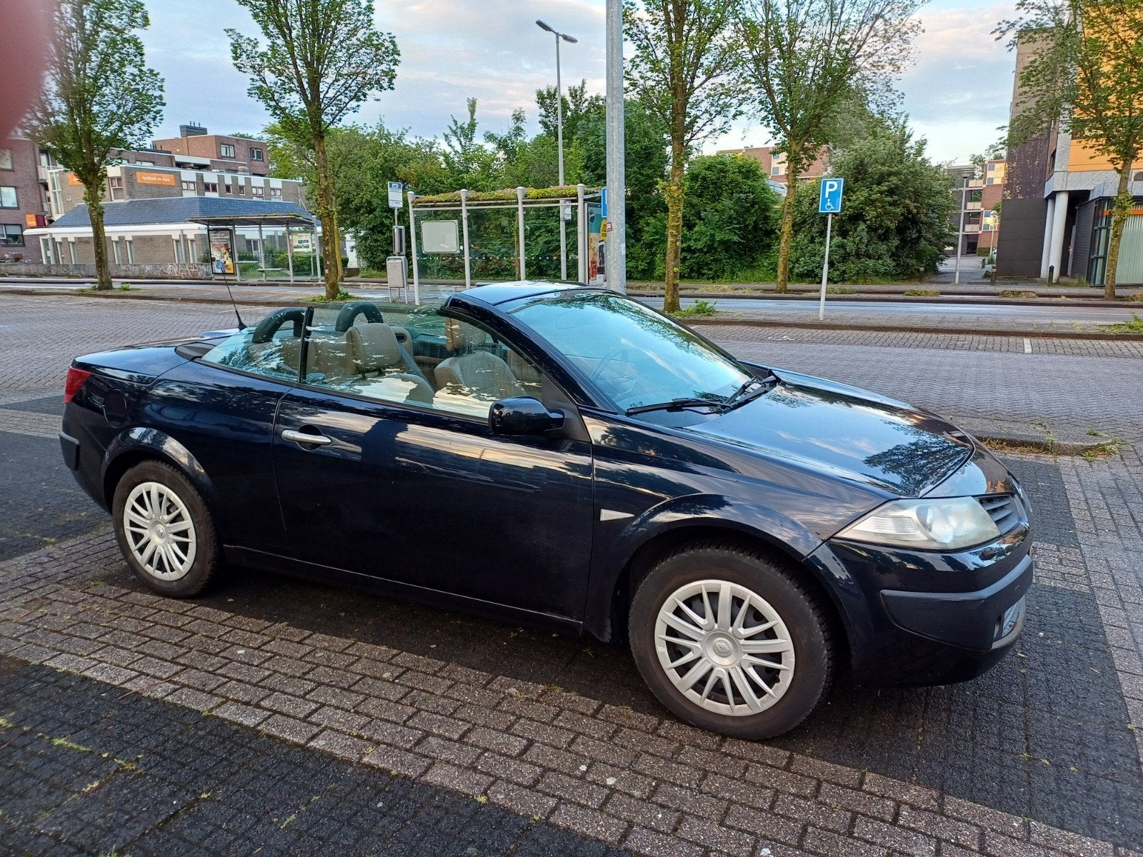 Foto 4 van Renault Mégane 2.0 16V Cabrio AUT E4 2008 Blauw