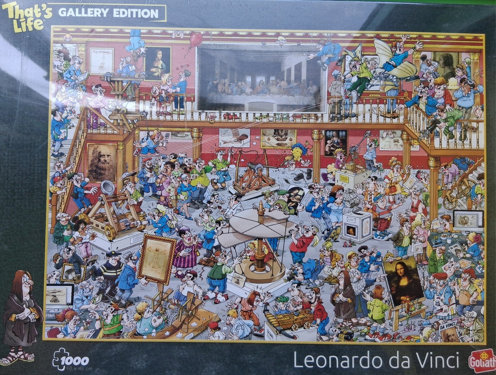 Nieuwe That's life puzzel, Gallery Ed.. Leonardo da Vinci, Ophalen of Verzenden, 500 t/m 1500 stukjes, Nieuw