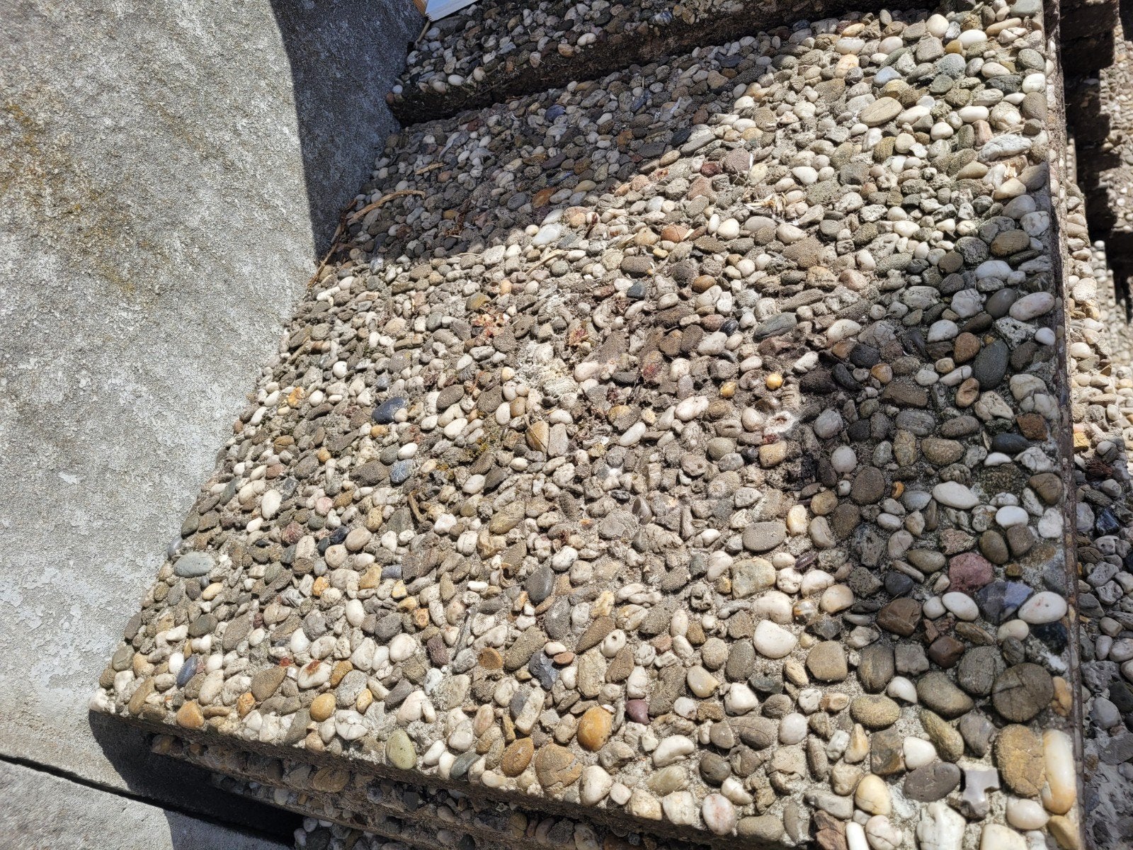 betontegels/grindtegels 50 x 50 cm, Tuin en Terras, Ophalen, Gebruikt, 10 m² of meer, Beton