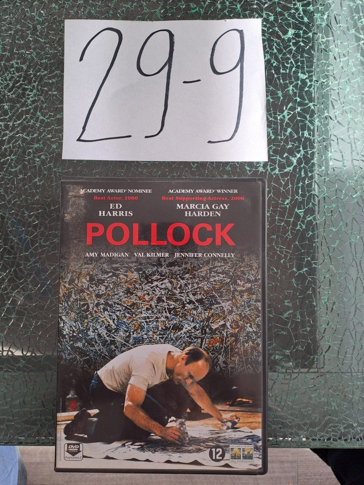 Pollock DVD - Historisch Drama met Ed Harris, Historisch of Kostuumdrama, Ophalen of Verzenden, Zo goed als nieuw, Vanaf 12 jaar