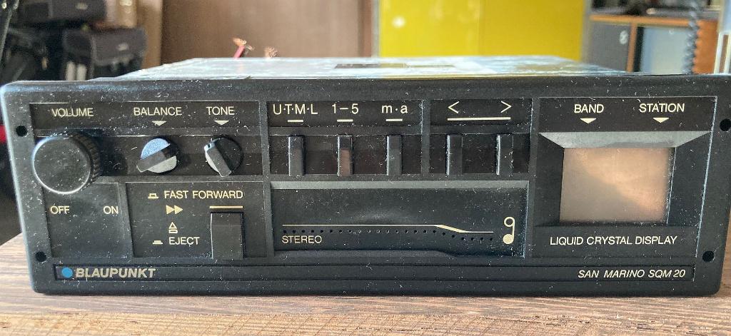 Blaupunkt San Marino SQM 20 autoradio, Ophalen of Verzenden, Gebruikt