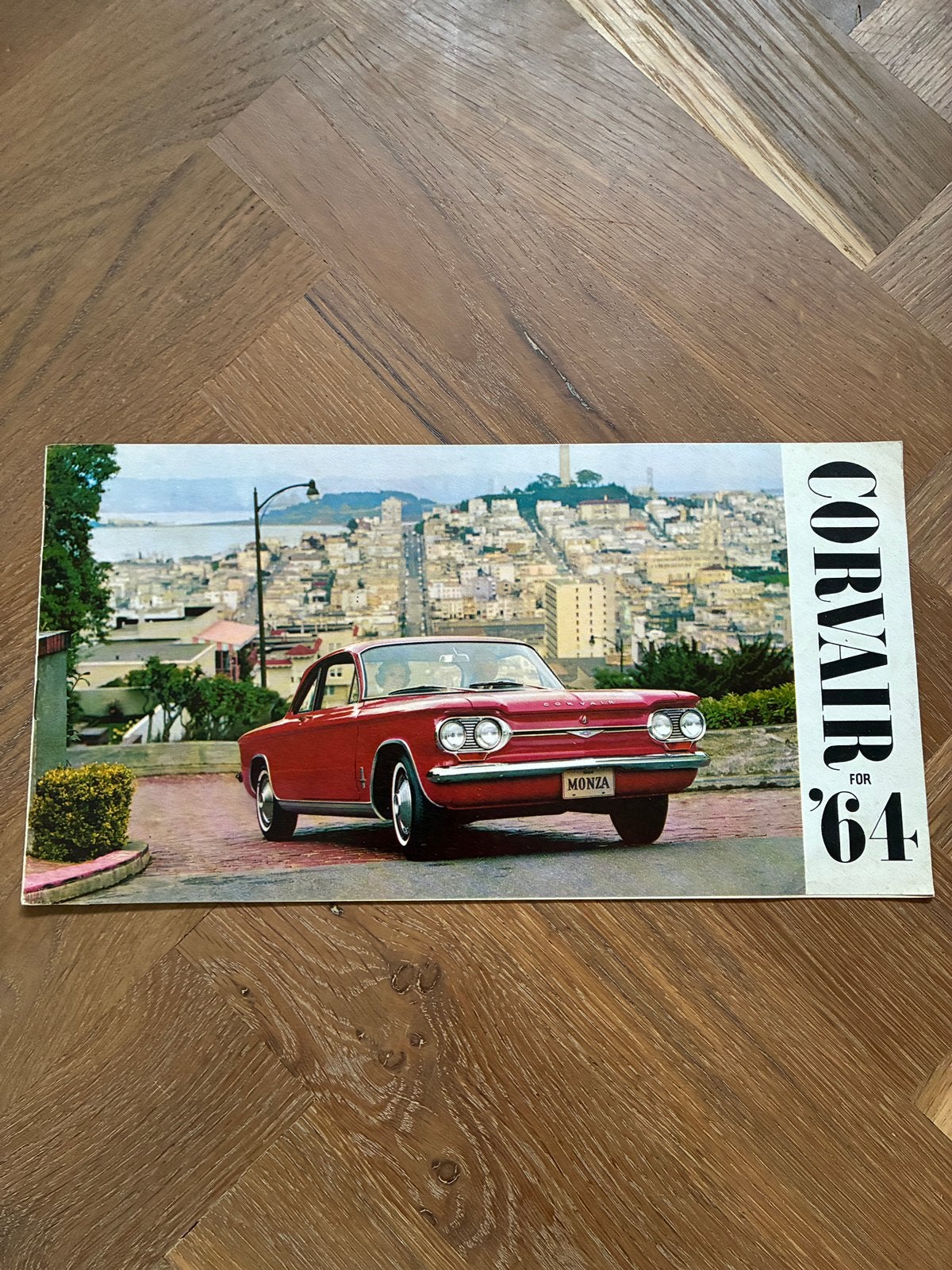 1964 Chevrolet Corvair brochure, Verzenden, Gelezen, Chevrolet
