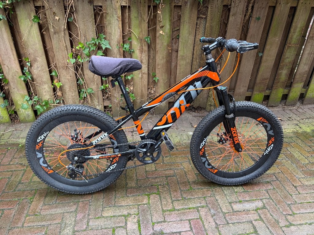 kinderfiets mountainbike 22 inch, Fietsen en Brommers, Ophalen, 22 inch, Gebruikt, Zonix