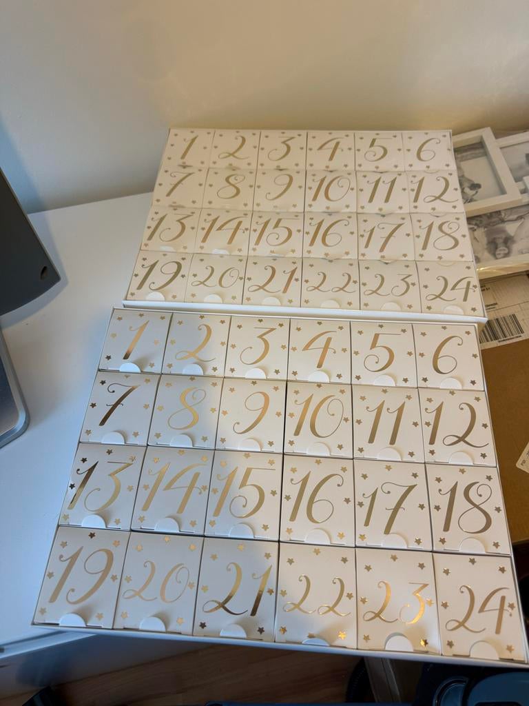 Advent calender, Ophalen of Verzenden