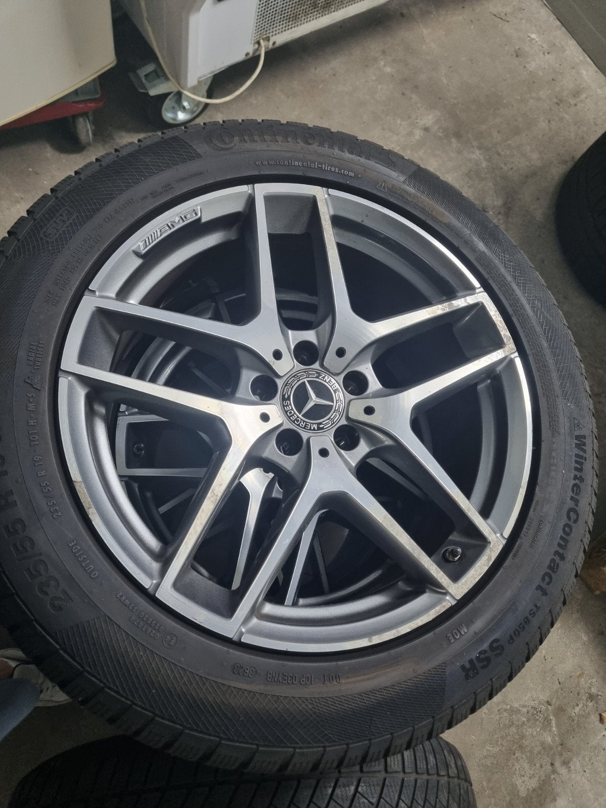 Mercedes GLC X253 velgen breedset 19 inch, 19 inch, Gebruikt, Velg(en), 235 mm