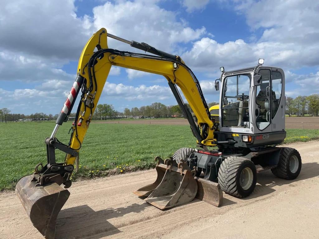 WACKER NEUSON 6503 WD Bandenkraan (bj 2009), Zakelijke goederen, Machines en Bouw | Kranen en Graafmachines, Graafmachine