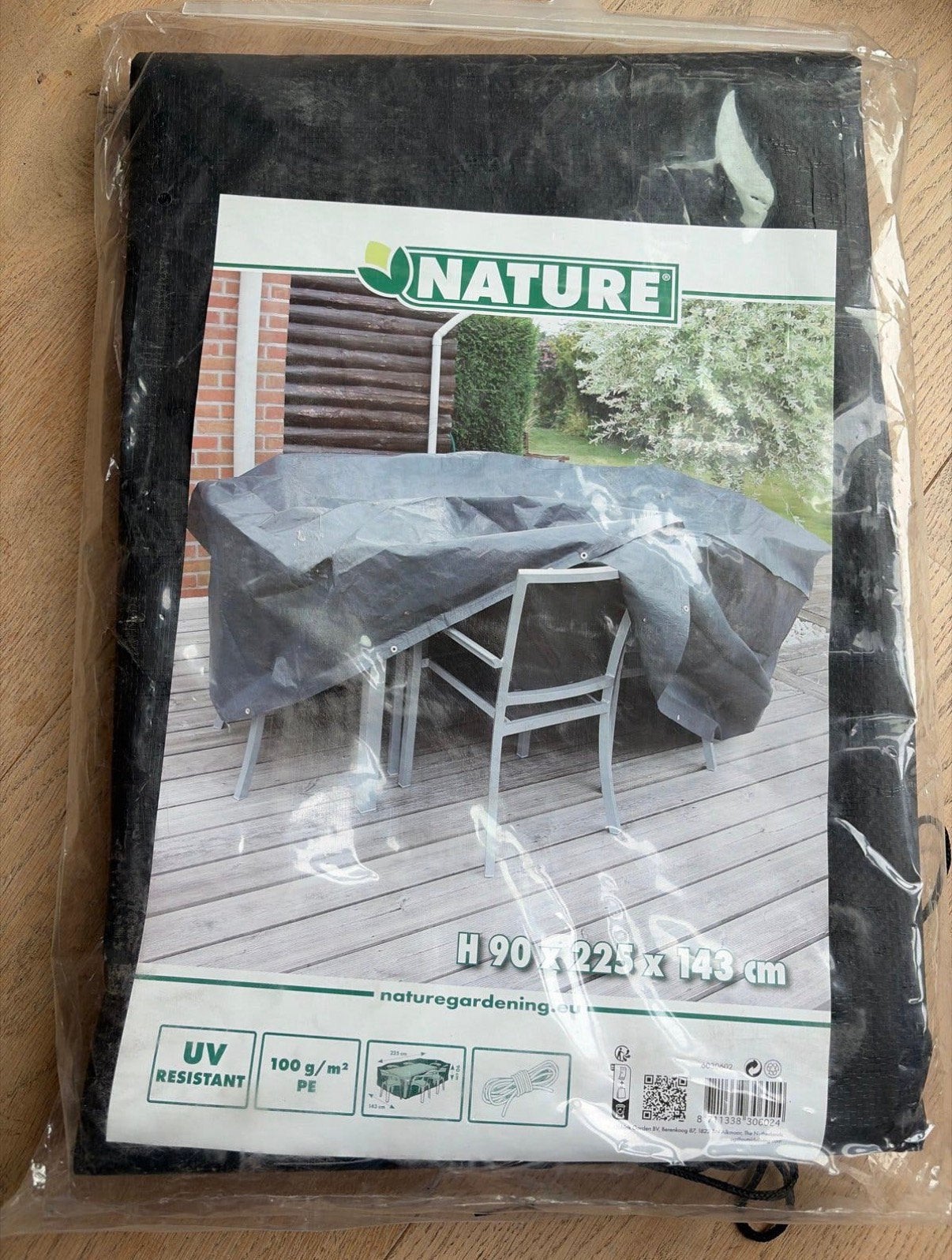 Tuinmeubelhoes Nature,nieuw ongeooende verpakking 225x143x90, Ophalen of Verzenden, Nieuw