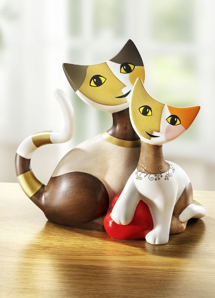 Kattenbeeldje Paolo & Danielle van Rosina Wachtmeister, Ophalen of Verzenden, Zo goed als nieuw, Dier