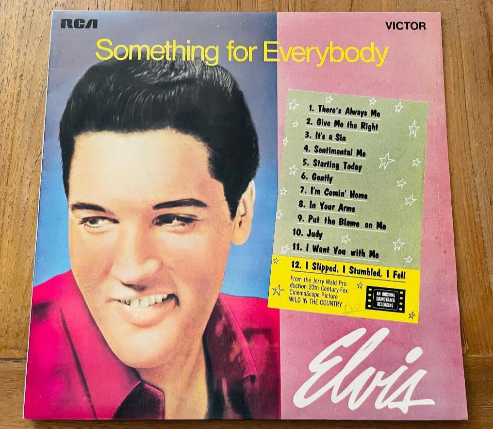 Elvis Presley - Something For Everybody (UK 1971), Gebruikt, Verzenden, 12 inch, Inclusief binnenhoes