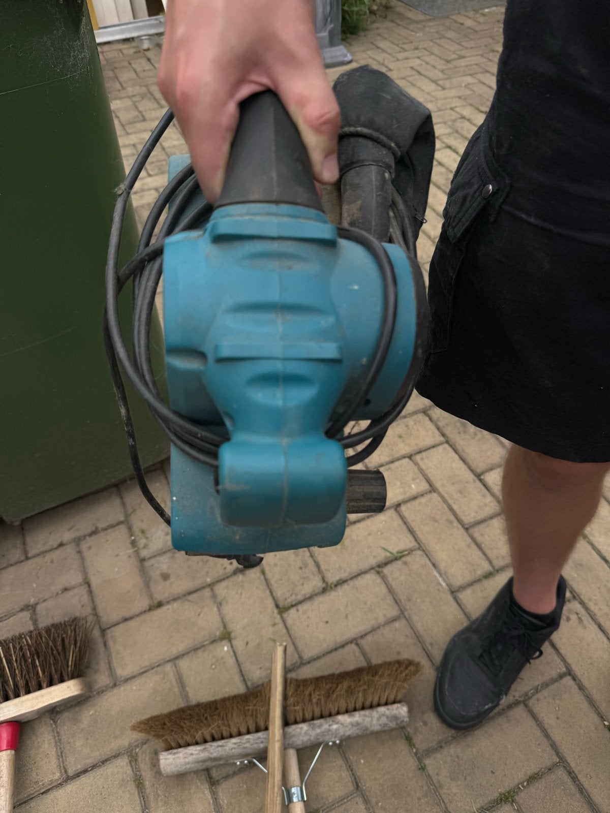 Bandschuurmachine met schuurpapier, Ophalen, Gebruikt, Bandschuurmachine
