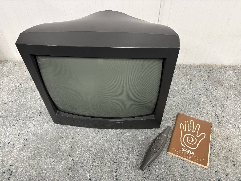 Saba 20 inch CRT tv + remote jaren 90, Audio, Tv en Foto, Ophalen of Verzenden, Gebruikt, 40 tot 60 cm, Overige merken