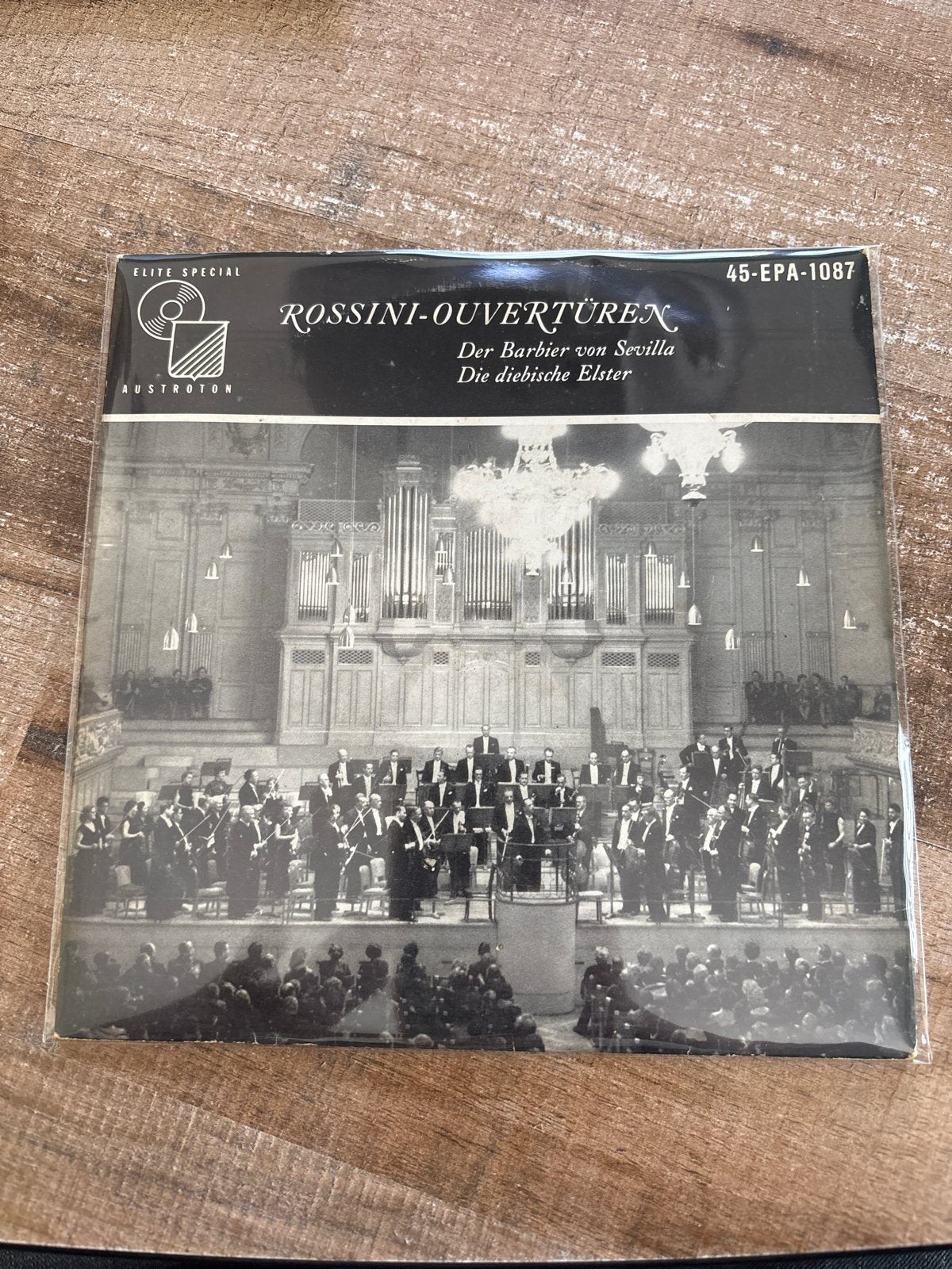 Rossini-Ouvertüren: Der Barbier von Sevilla & Die diebische, Gebruikt, 7 inch, Ophalen of Verzenden, Romantiek