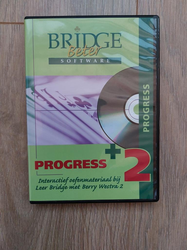 Bridge Beter Software Progress 2 - Leer Bridge met Berry Wes, Ophalen of Verzenden, Nieuw, Overige typen, Windows