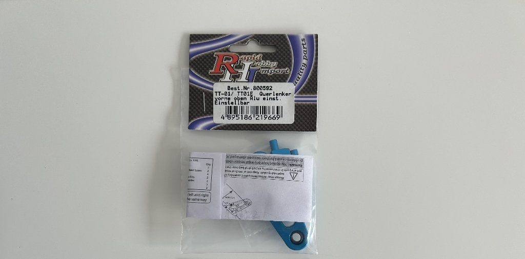 Tamiya TT-01/ TT01E Draagarm voor boven alu 800592, Hobby en Vrije tijd, Modelbouw | Radiografisch | Auto's, Ophalen of Verzenden
