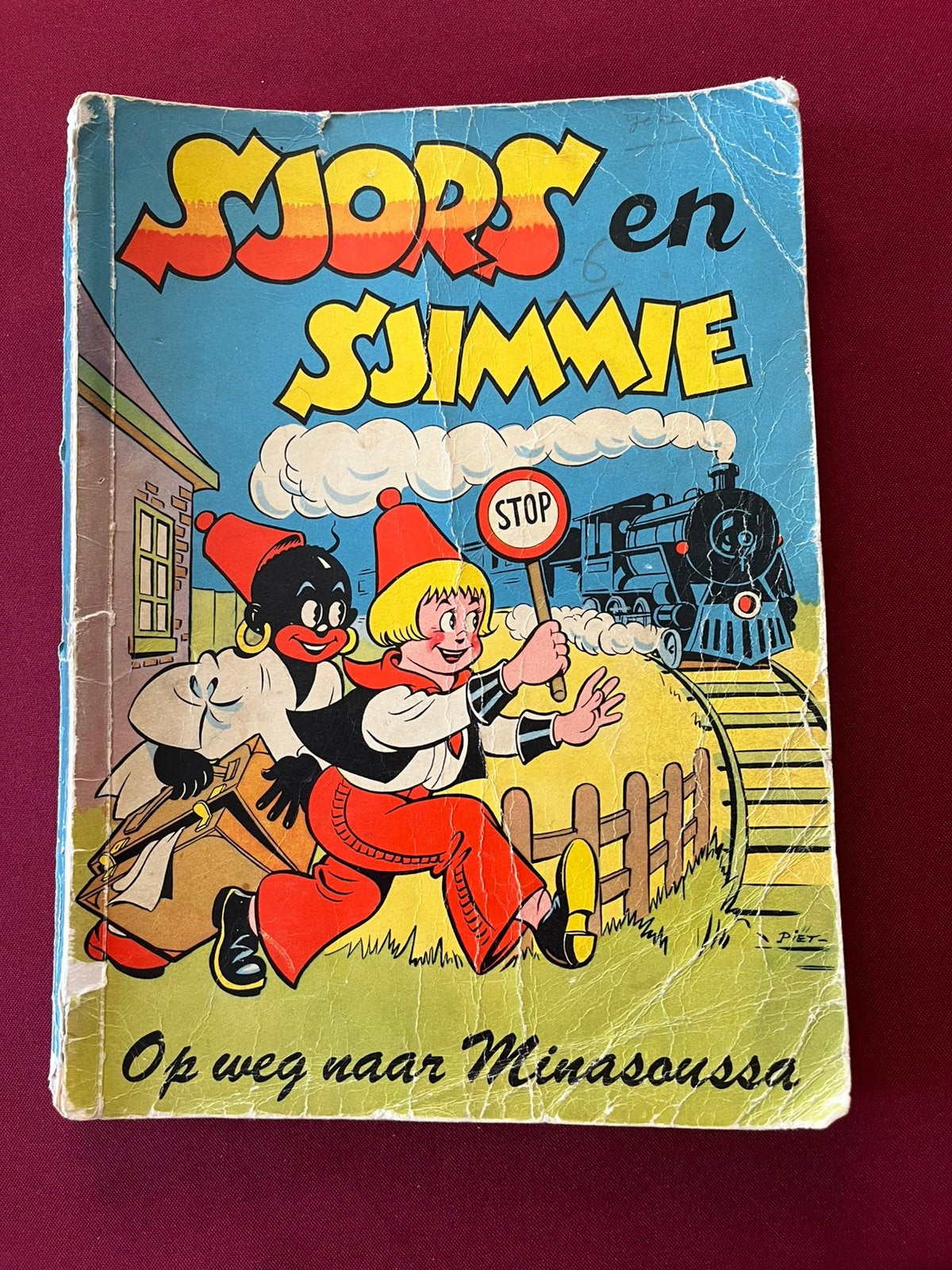 SJORS EN SJIMMIE OP WEG NAAR MINASOUSSA.., Europa, Ophalen of Verzenden, Gelezen, Eén comic