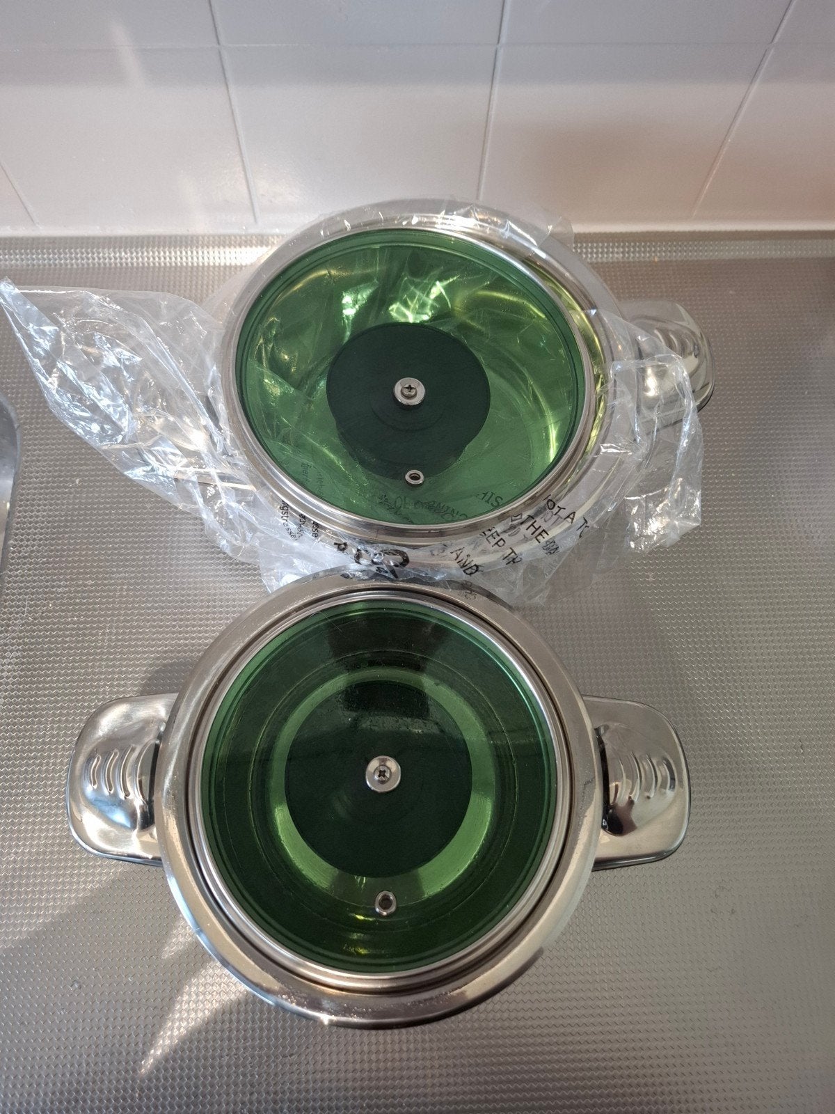 Nieuwe RVS Kookpan met Deksel en Thermometer, Ophalen, Nieuw, Rvs, Kookpan