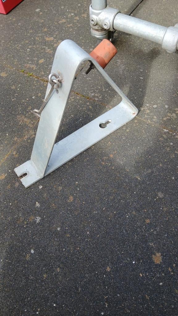 Gebruikte deurdranger, Ophalen of Verzenden, Metaal, Minder dan 200 cm