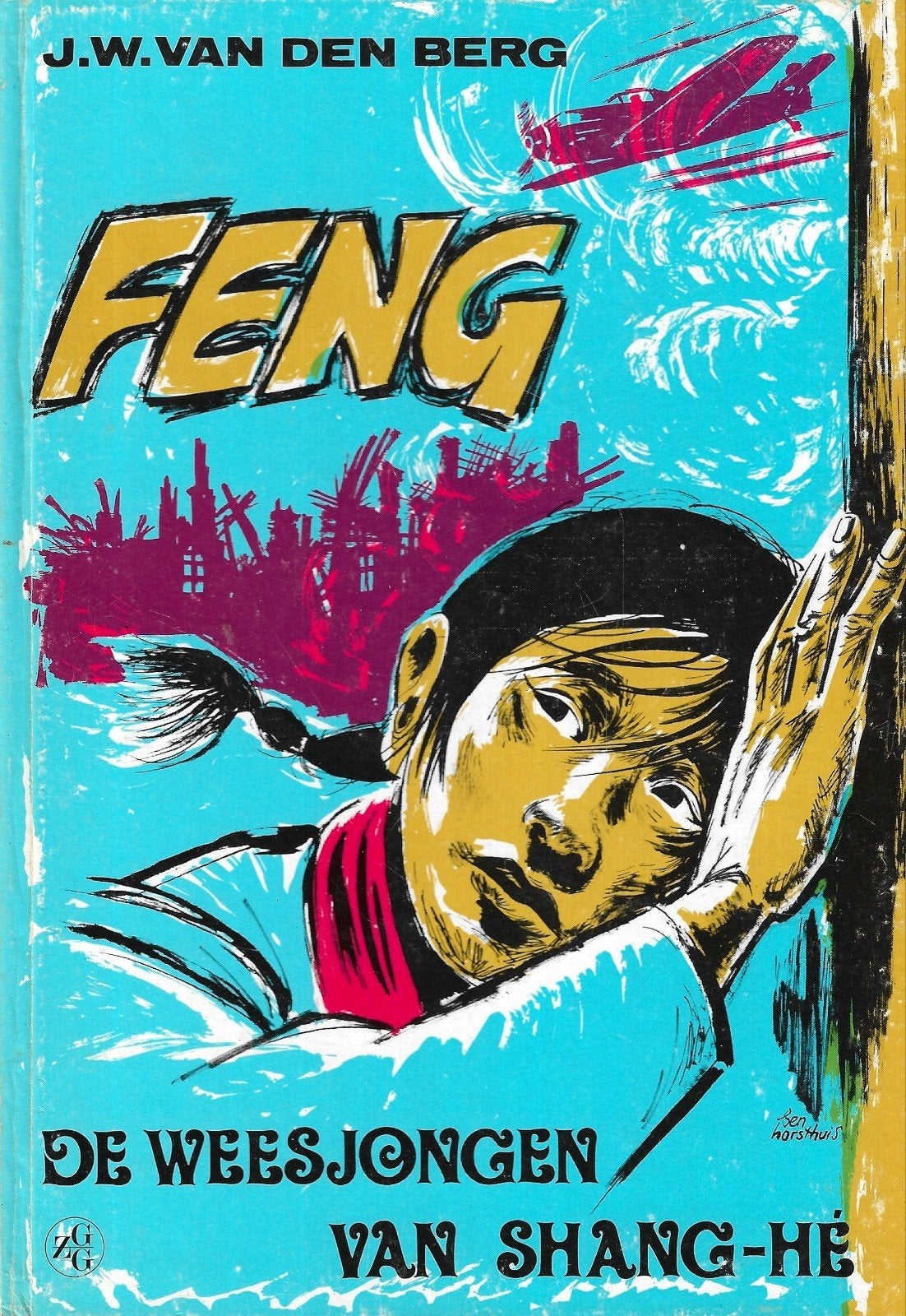 J.W. van den Berg - Feng, de weesjongen van Shang-Hé, Ophalen of Verzenden