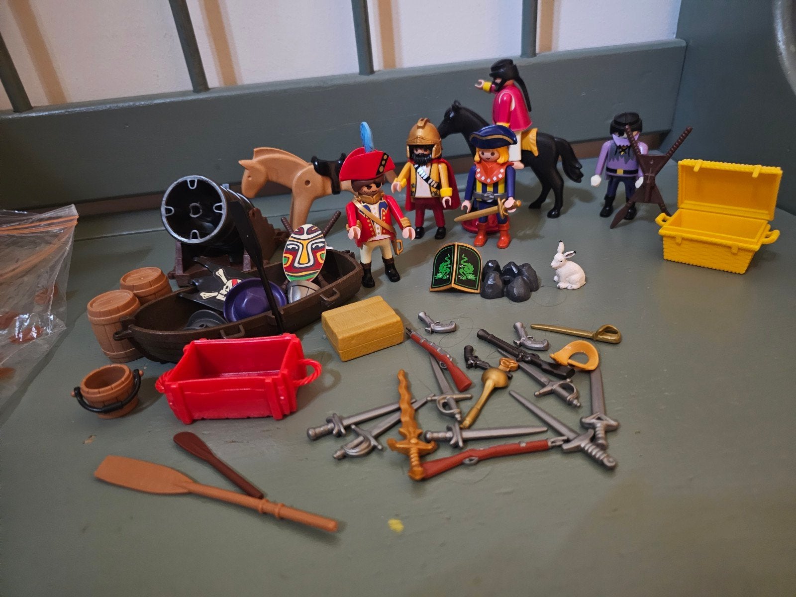 Playmobil piraten en soldaten, Pirates, Losse onderdelen, Overige typen, Ophalen of Verzenden