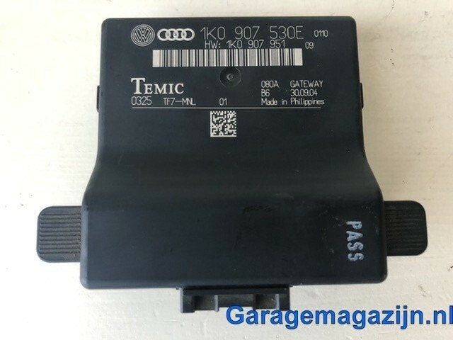 CAN-module gateway 1K0907530E VW Caddy III (2KA) Temic, Gebruikt, Volkswagen, Ophalen of Verzenden