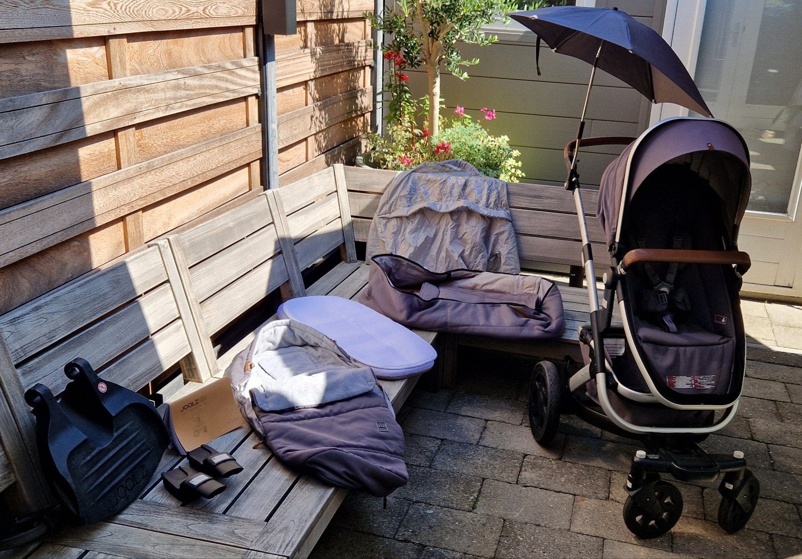 Joolz Geo 2 complete kinderwagen met o.a. parasol&regenhoes, Kinderen en Baby's, Kinderwagens en Combinaties, Zo goed als nieuw