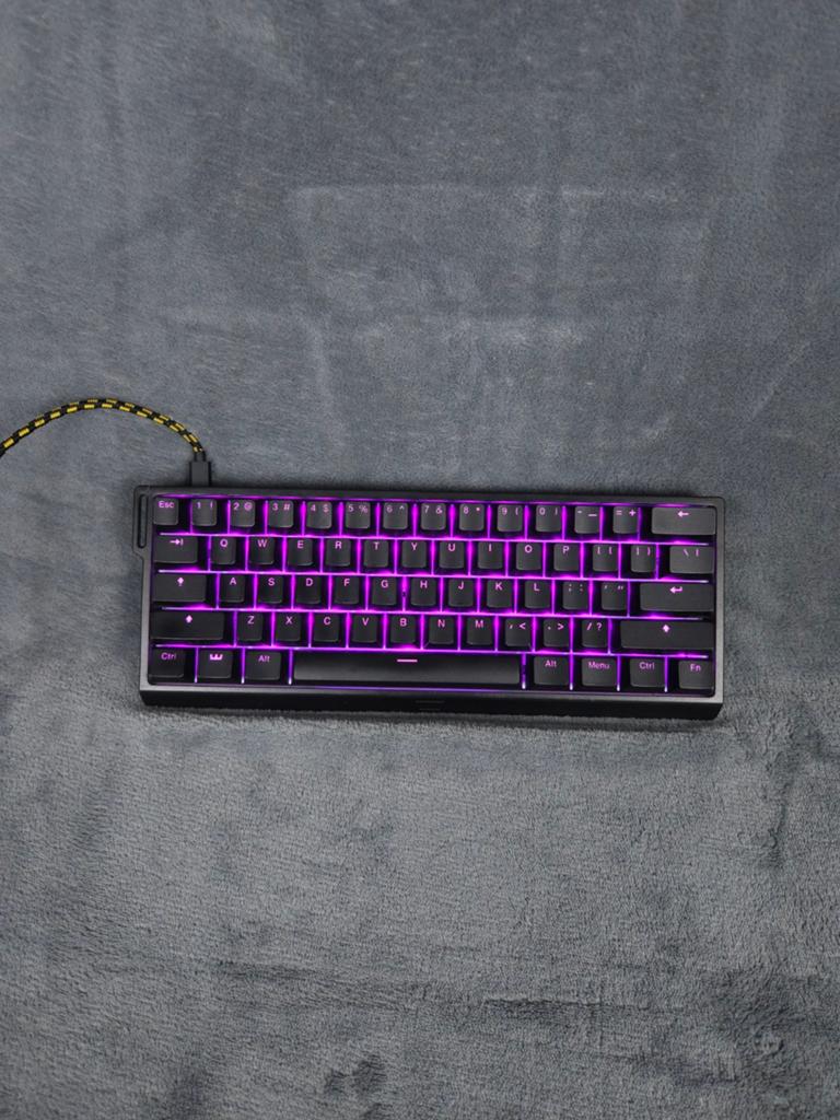 Wooting 60HE keybard 60%Toetsenbord Zwart Gaming, Computers en Software, Toetsenborden, Verzenden, ., Gaming toetsenbord, Zo goed als nieuw