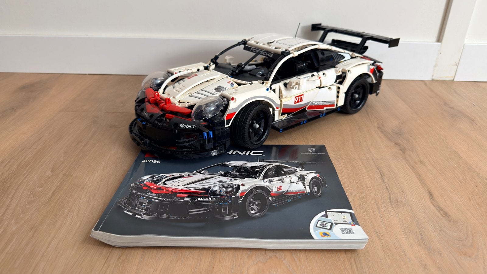 LEGO Technic 42096 Porsche 911 RSR – compleet en gebouwd, Ophalen, Lego, Zo goed als nieuw, Technic