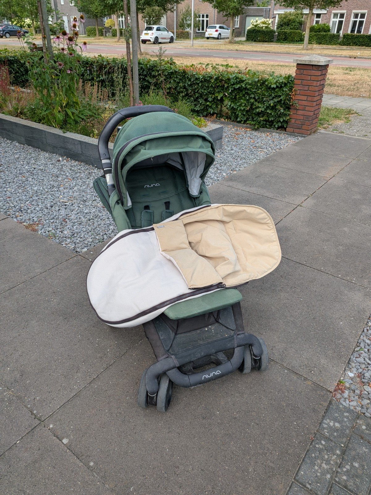 Nuna kinderwagen met winterhoes, Kinderen en Baby's, Kinderwagens en Combinaties, Ophalen, Gebruikt, Kinderwagen, Overige merken