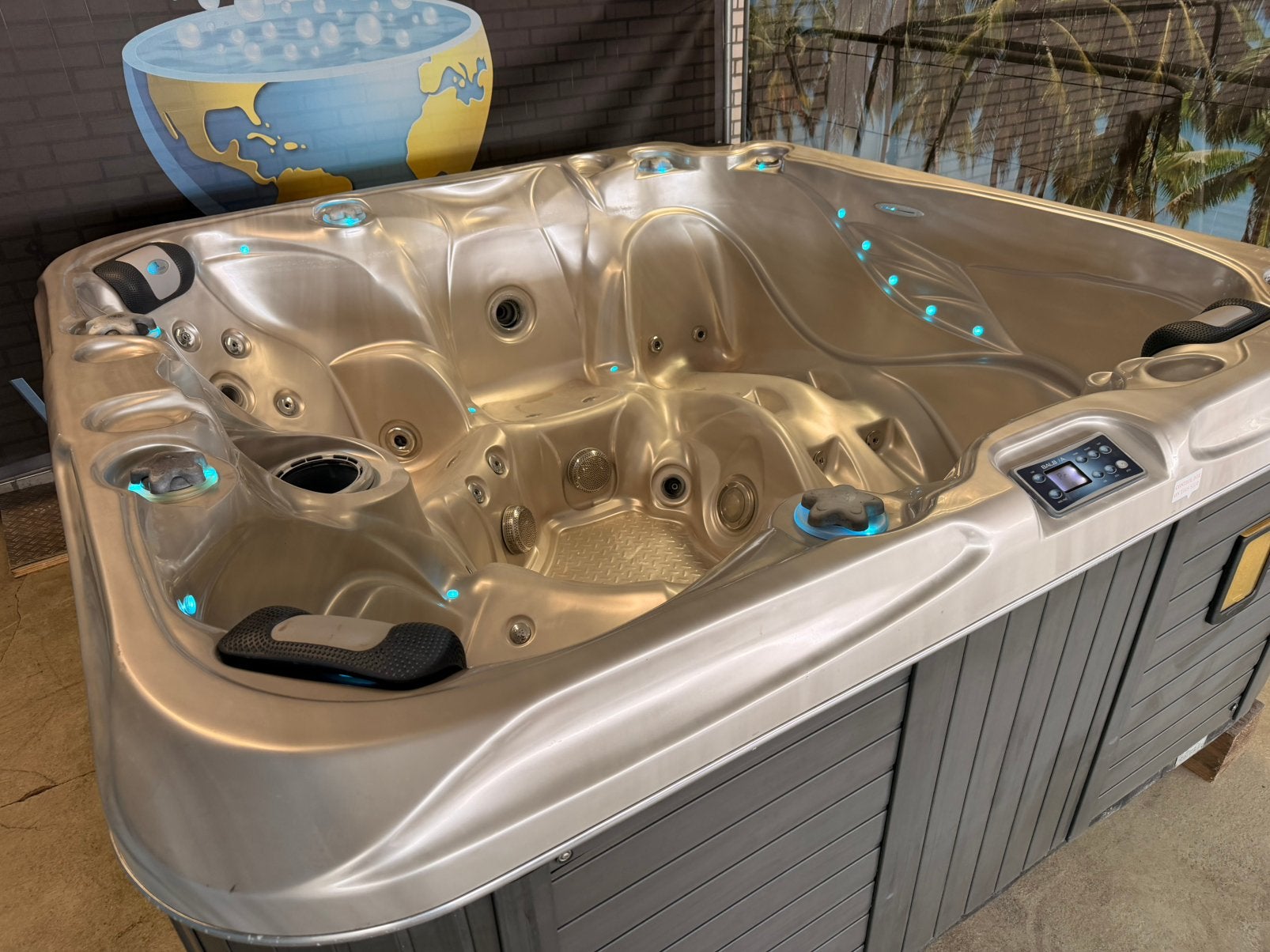 Balboa Pleasure 5 persoons. Veel opties, Tuin en Terras, Bubbelbaden en Hottubs, Ophalen, Nieuw, Filter