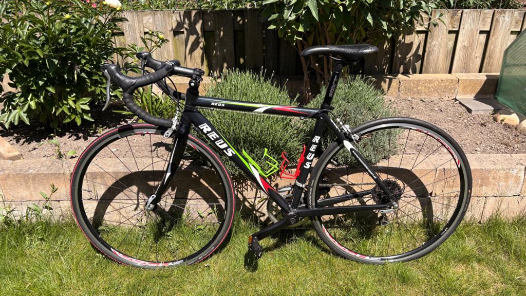 Reus racefiets - XS frame, Shimano Sora, 2x8 versnellingen, Fietsen en Brommers, Fietsen | Racefietsen, 28 inch, Gebruikt, Aluminium