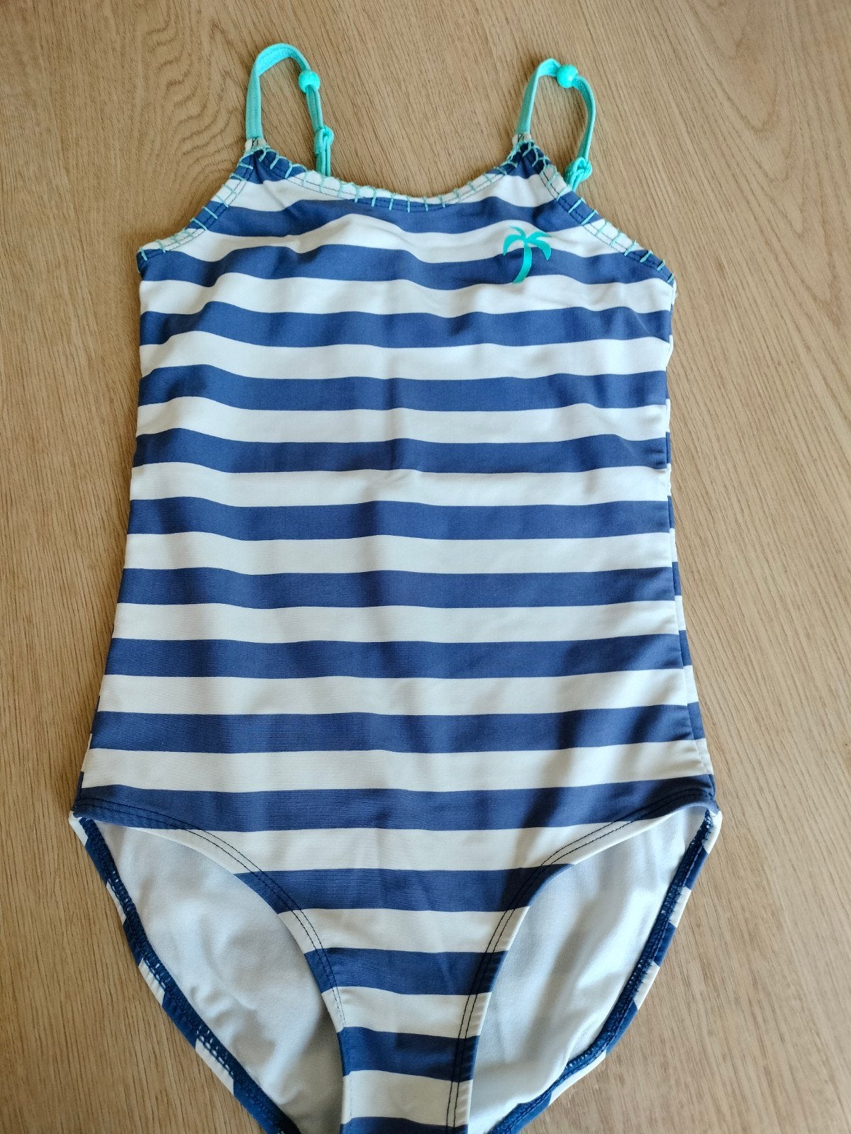 Zeeman badpak, maat 134/140, gestreept, Ophalen of Verzenden, Gebruikt, Zeeman, Meisje