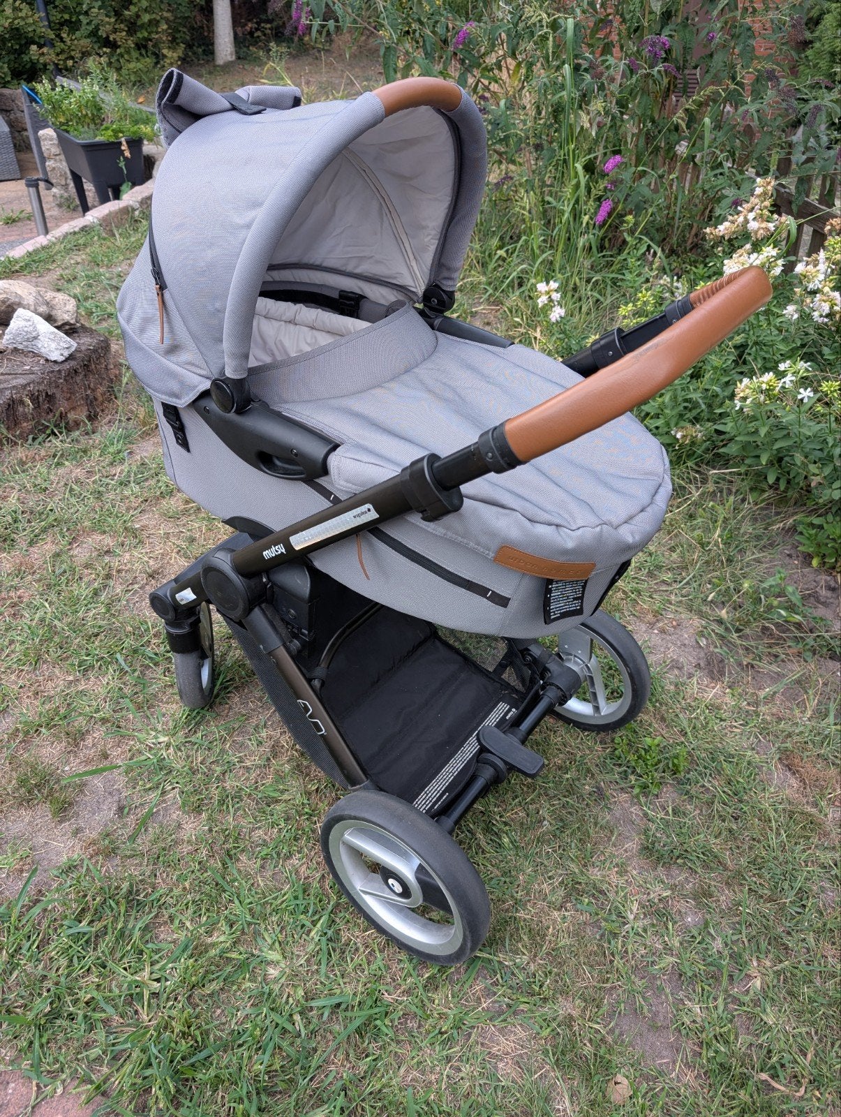 Mutsy Urban Nomad Combiwagen met Reiswieg en Regenhoezen, Kinderen en Baby's, Kinderwagens en Combinaties, Ophalen, Gebruikt, Mutsy