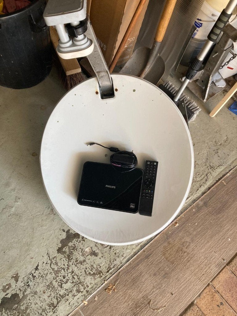 sat schotel, Ophalen, Gebruikt, (Schotel)antenne, Philips