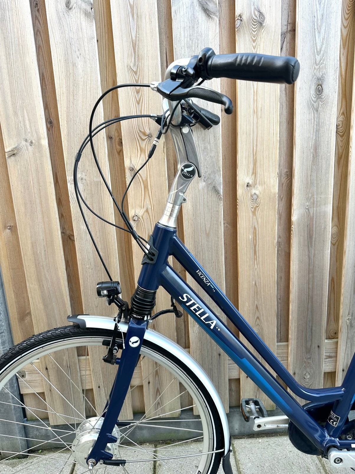 Stella Vicenza elektrische fiets met goede 522Wh accu, Gebruikt, 51 tot 55 cm, 50 km per accu of meer, Ophalen