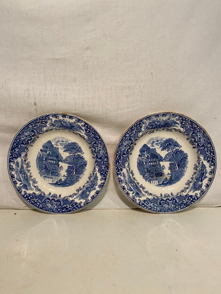 Delfts blauwe bordjes, Antiek en Kunst, Antiek | Keramiek en Aardewerk, Ophalen of Verzenden